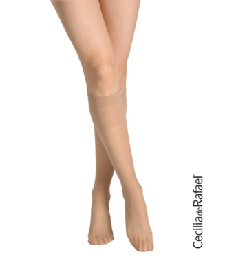 New Caly 15 - 15 Den - Calcetines transparentes antipresión - Sobre de 2 pares
